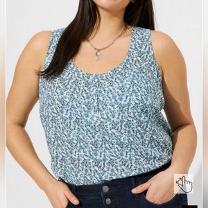 🆕️ Torrid Challis Henley Pocket Sleeveless Tank